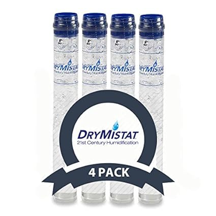 DryMistat Humidor Humidifier Tubes, Crystal Humidity Tubes (4 CT)