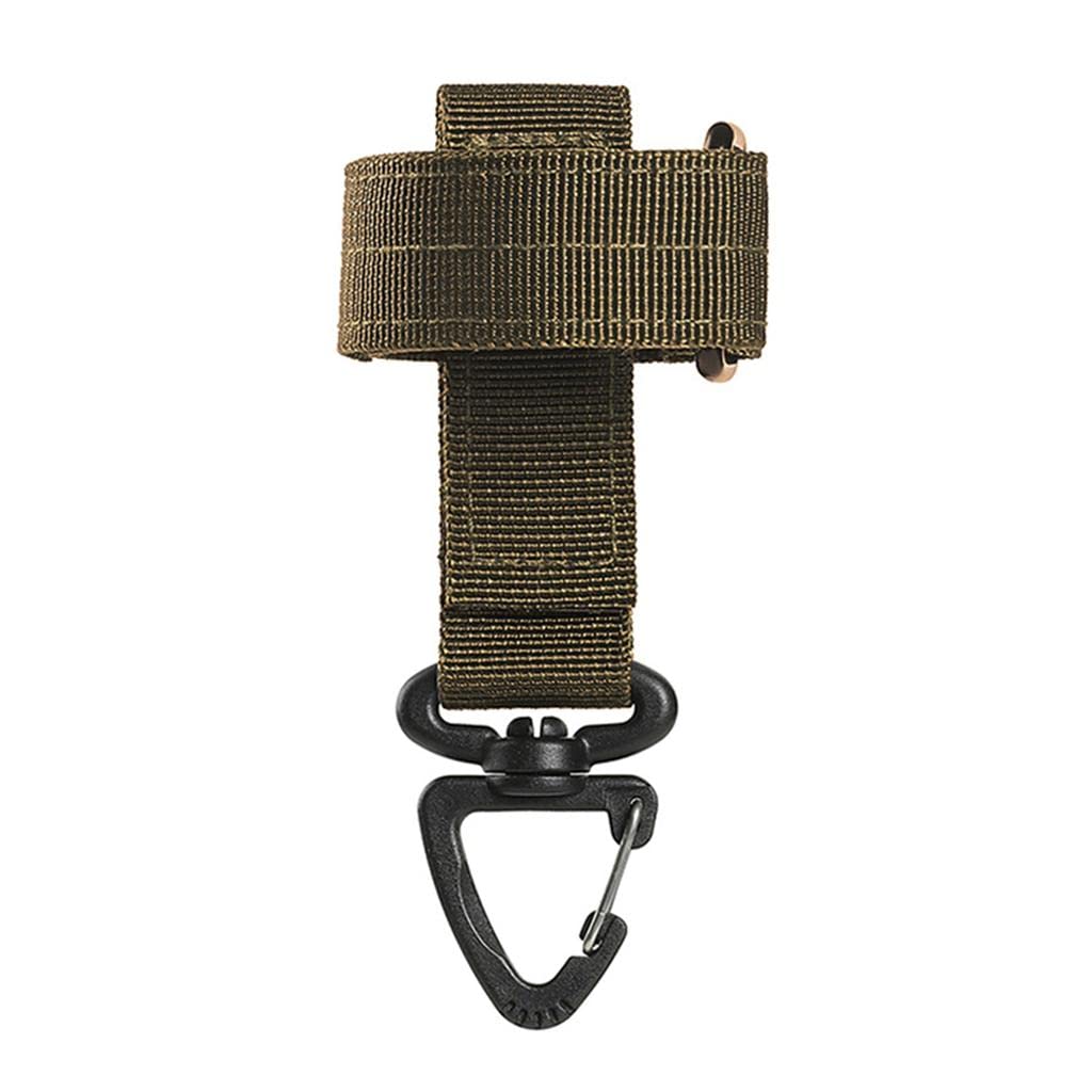 Glove Holder Strap Grabber Hiking Climbing Belt Rope Hanger Hook Khaki-image-11