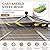EROMMY 10' x 13' Hardtop Gazebo Double Roof Galvanized Steel Canopy Outdoor Aluminum Frame Permanent Metal Pavilion with Netting and Curtains for Patio Backyard Deck and Lawns