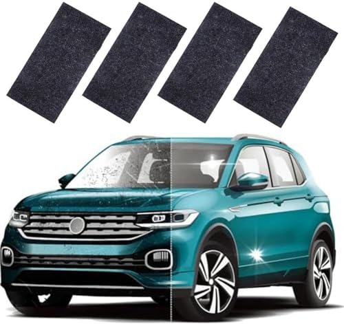 Generic Nano Clean Cloth Scratch Remover 4 PCS, Upgraded Nano Sparkle Cloth Car Scratch Remover Cloth, Multi-Purpose Water Polishing Nasosparkle Cloth for Repairing Car Paint Scratches