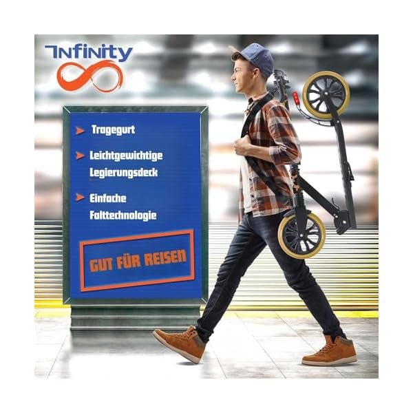 SereneLife Unisex-Youth Folding Kick Scooter for Adults and Kids – Bild 8