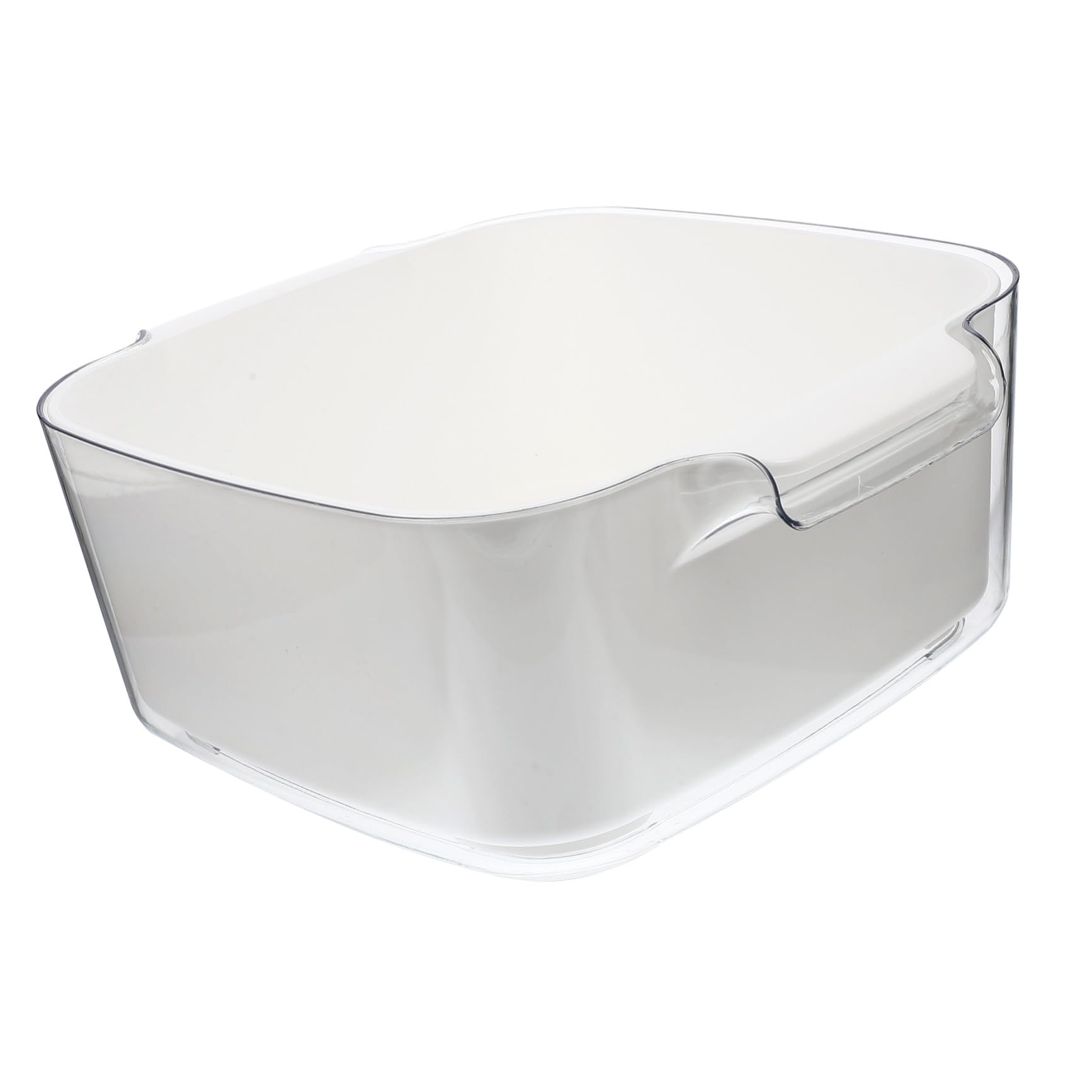 Panier d'égouttage plastique blanc à double couche réutilisable STOBAZA
