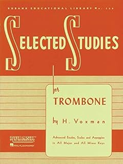 Selected Studies: for Trombone (Rubank Educational Library)