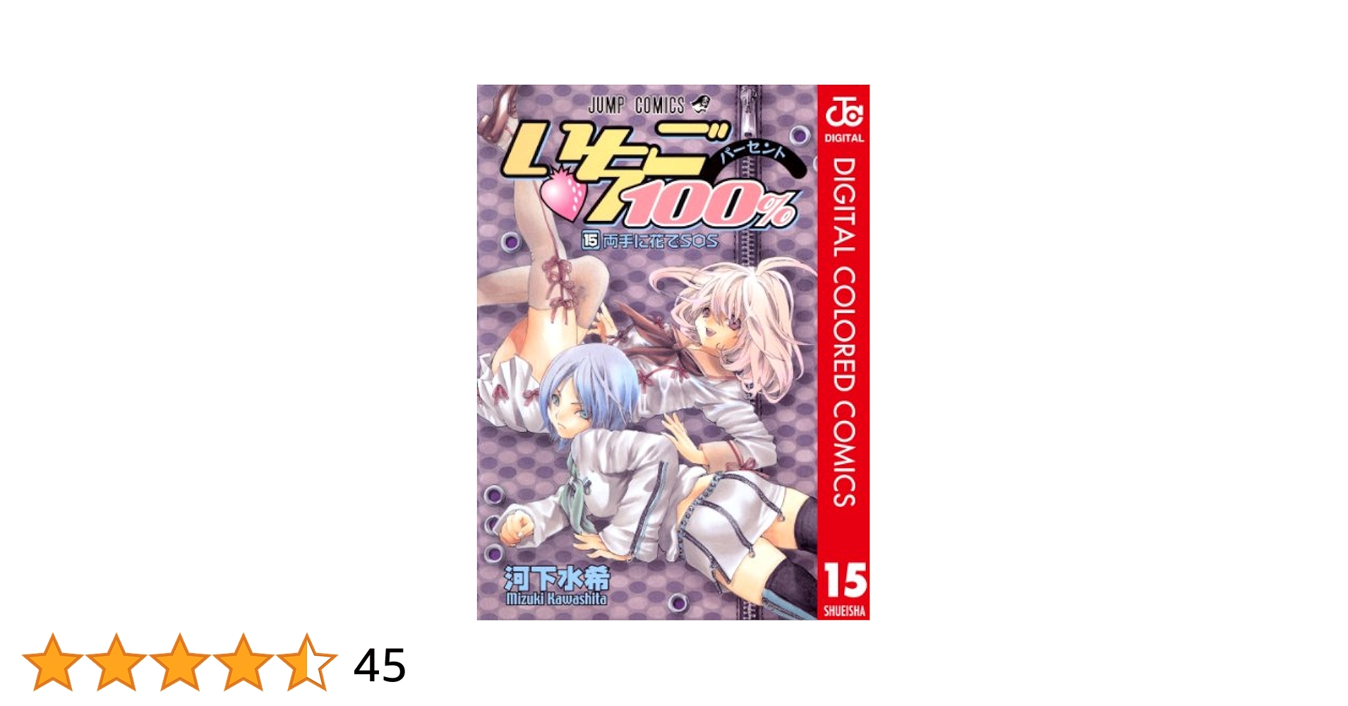 いちご100% 複製原画　河下水希　直筆サイン　複製原画２種　ジャンプフェスタ いちご100% 弱く 複製原画 河下水希 直筆サイン シリアル