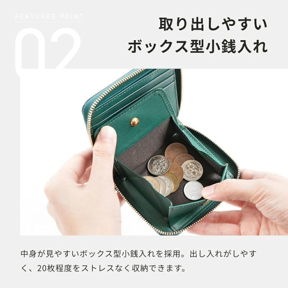 Amazon | [lemma] レンマ 財布 ラウンドファスナー財布 本革