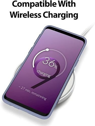 Miniatura 6 de GOOSPERY Funda de silicona líquida para Galaxy S9 de 5.8 pulgadas (2018), suave al tacto, protección de cuerpo completo, a prueba de golpes, con