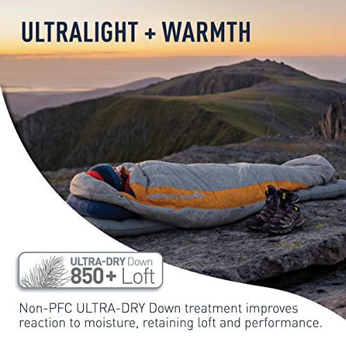 Sea to Summit Spark Ultralight Sleeping Bag de plumón, 5 grados, talla larga miniatura 5