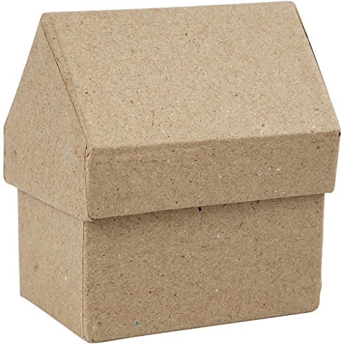 Maison, taille 6 x 8,5 cm, 4 pièces.