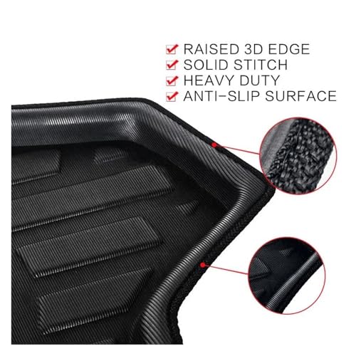Tapis coffre pour VW Polo protège la moquette des rayures - 4