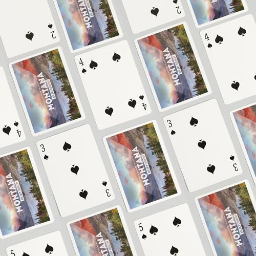 Baraja de Poker Lantern Press Big Sky Country Montana miniatura 4