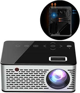 SUPVOX LED Projector Tiny Projector Projector Home Projector Cinema Projector Black 1080p British Regulatory Projector Home Projector 1080p Projector Ust Projector