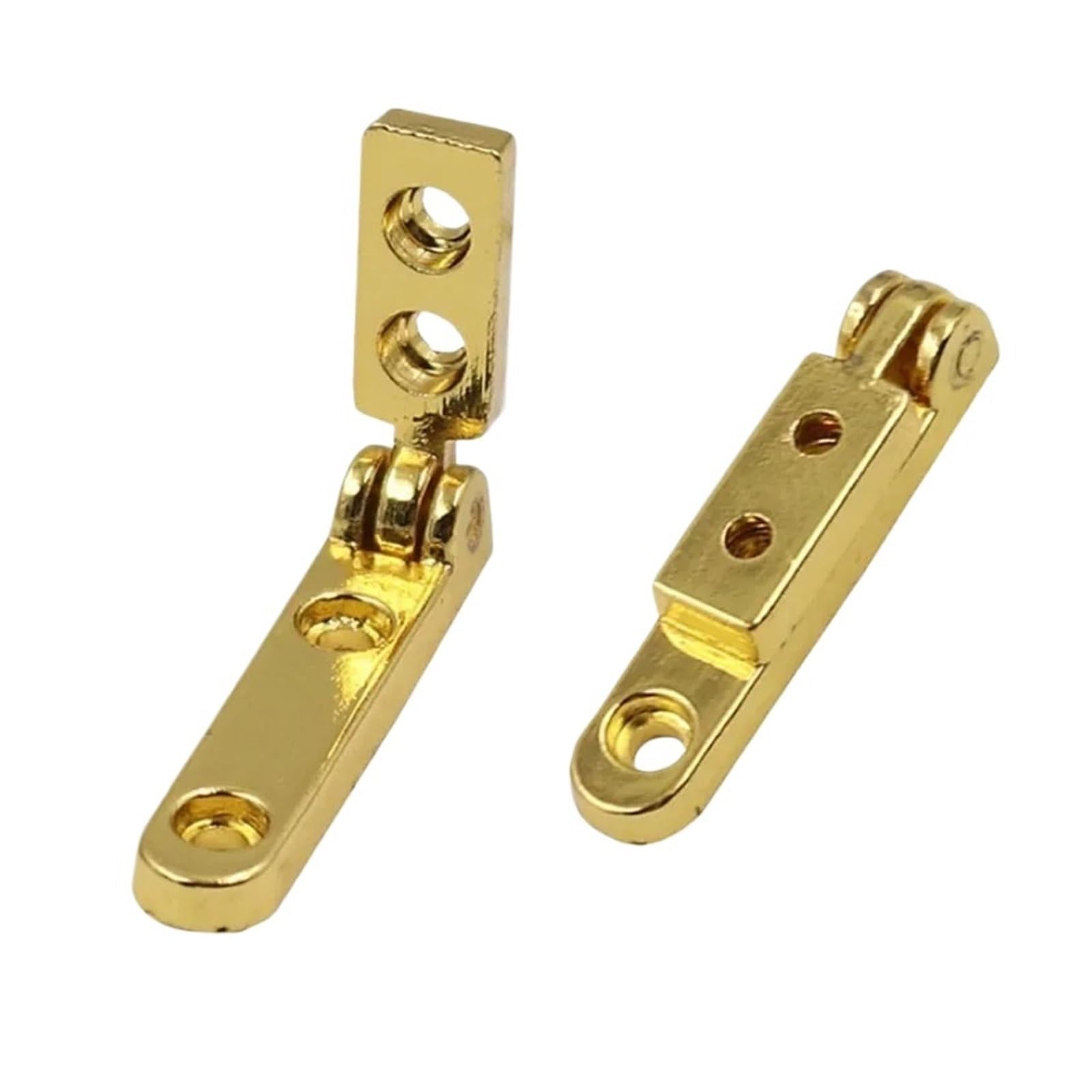 Bisagras de puerta resistentes con rodamiento de bolas, bisagra de resorte de soporte de aleación de zinc, 2 soportes de 30 x 20 x 6 mm para accesorios de muebles