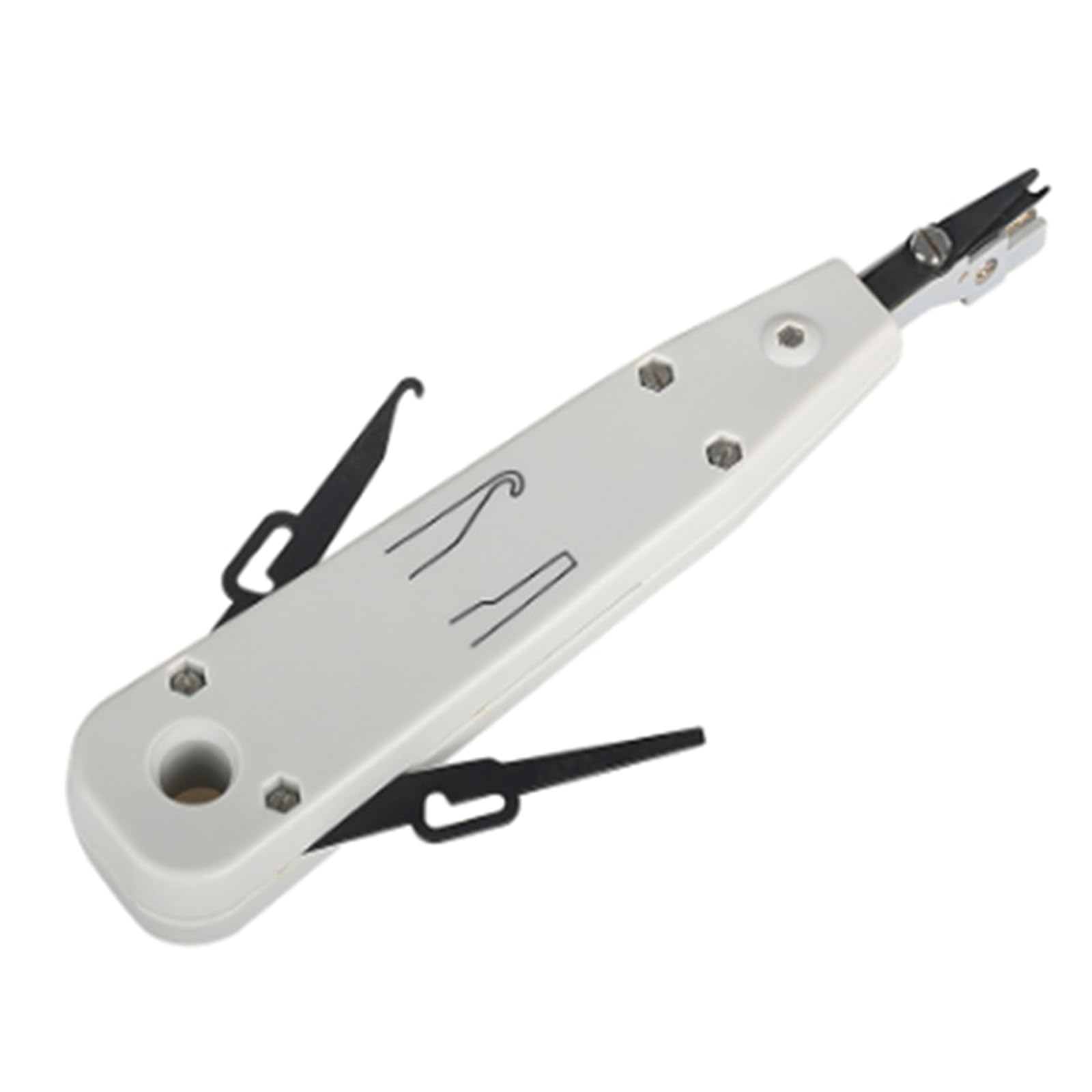 Maxtonser Wire Stripping Strippers RJ11 RJ45 Telecoms Phone Wire Cable Punching Down Networking Tool Crimping Tool Ergonomic