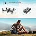 Holy Stone GPS 2.7K Drone with FHD FPV Camera Live Video for Adults, Portable Selfie Quadcopter with 2 Batteries for Beginners with Auto Return Home, Custom Flight Path, Follow Me, Auto Hover