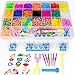 Produktbild Towinle Loom Bänder Kit Loom Bands mit Webrahmen und Haken Rainbow Loombänder für armbänder (4400)