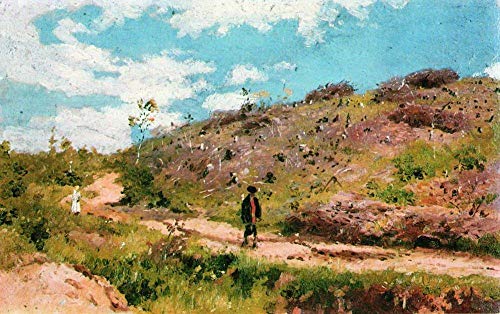 Peintures sur toile Ilya Repin paysage d'été pour remplacer les impressions sans vie