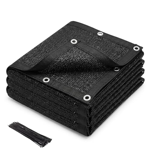 40% Garden Shade Cloth for Plants – 10x20FT UV-Resistant Greenhouse Shade Cloth, Heavy Duty Mesh Tarp with Grommets for Patio, Backyard, Gazebo, Deck and Plant Heat Protection