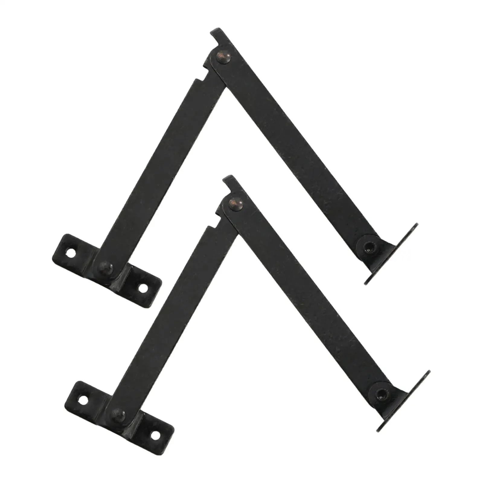 Cabinet Flap Stay Hinge Lid Support Hinges Flap Stay System Metal Furniture Hardware Heavy Duty Cabinet Cupboard Door Folding Hinge