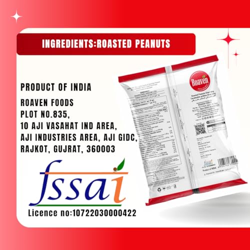 Image of ROAVEN ROASTED PEANUT | KHARI SING | GROUNDNUTS | SALTED SING | Traditionally Prepared | Gluten Free | Rich in Protien | Unpolished (80 GRAMS)
