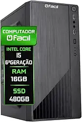 PC CPU DESKTOP I5 6500 PLACA MÃE H110M 16GB DDR4 SSD 480GB WIFI PROMO
