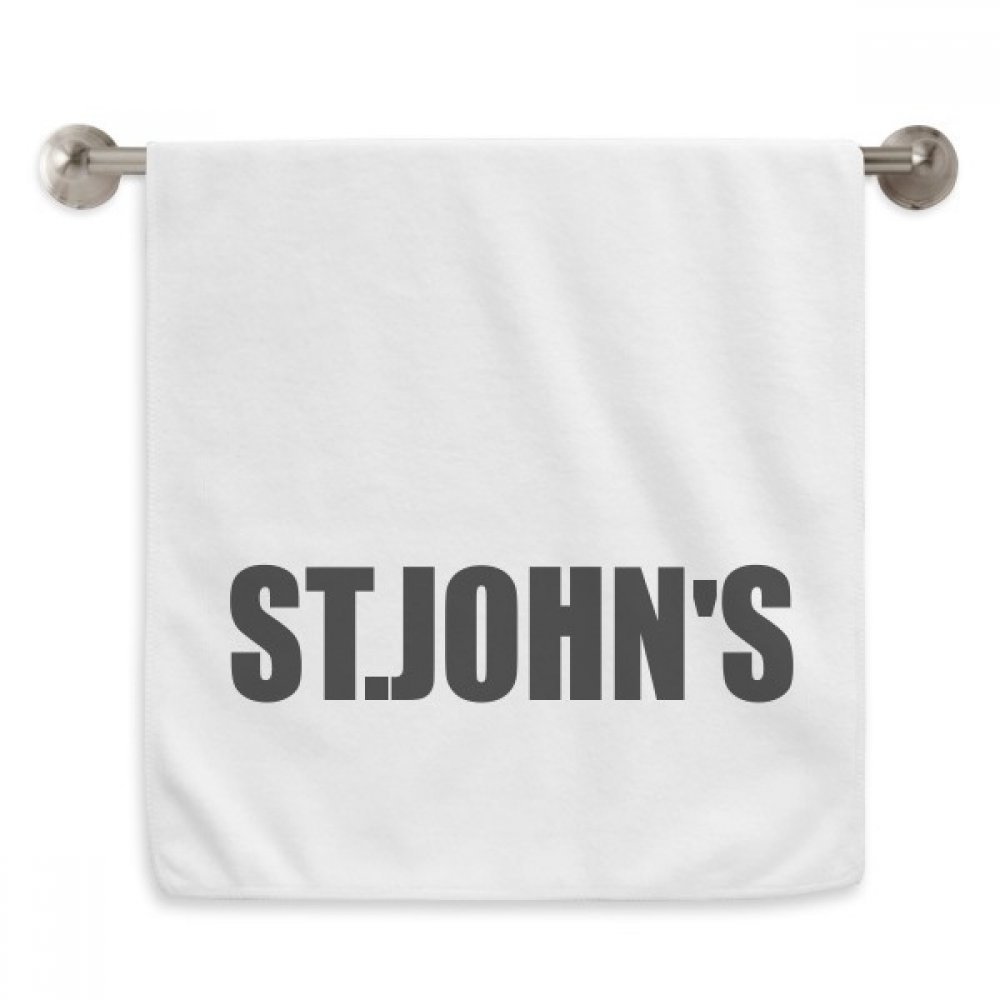 Serviette moelleuse St. John's Canada pour peaux sensibles débarbouillette