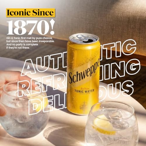 Image of Schweppes Indian Tonic Water, 300ml (Pack of 3)