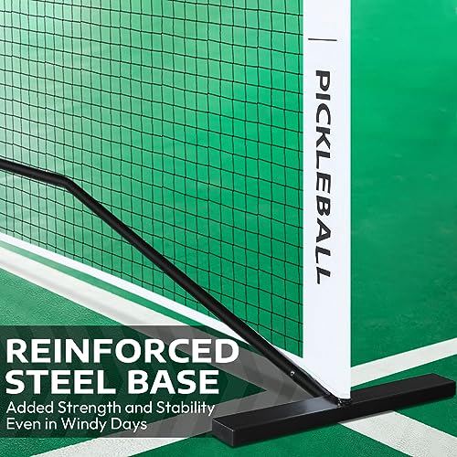 Image of A11N SPORTS Designed for All Weather Conditions with Steady Metal Frame and Strong PE Net, Regulation Size Net with Carrying Bag- 22' Wide x 36 inch Tall, Indoor /Outdoor Use