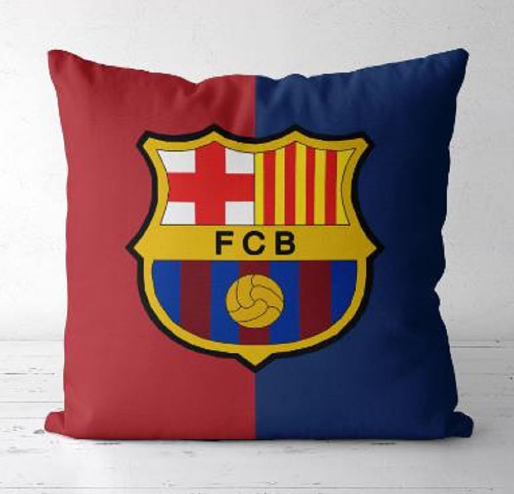 （新品・未開封品）FC Barcelona 刺繍クッションカバー Amazon.co.jp: 【morningplace】 クッションカバー 欧州 サッカー