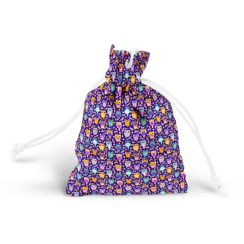 Image of ArtzFolio Owls | Pouch Wrist Potli Bag | Bag for Weddings & Casual Parties