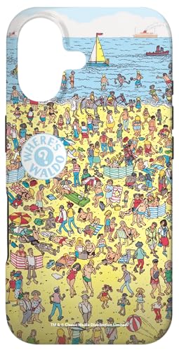 ウォーリーをさがせ! the Beach Scene Front & Back スマホケース iPhone 17 用