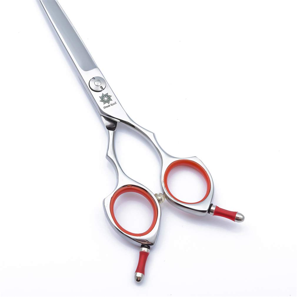 7.0 inch Governare Dell'animale Domestico Forbici, Professionale in Acciaio Inox Dritto Forbici Capelli Pet Diradamento Strumenti, Luce E Sharp, per Governare Dell'animale Domestico Negozi