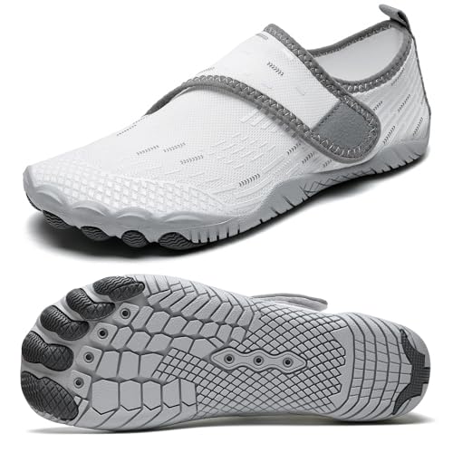 Water Shoes Mens Womens Quick-Dry Barefoot Swim Beach Pool Shoes Aqua Yoga Socks for Hiking Walking...