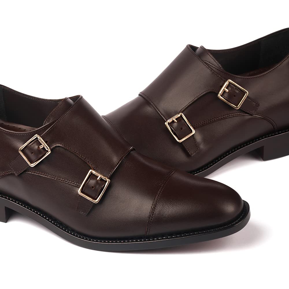 MASALTOS Zapatos de Hombre con Alzas Que Aumentan Altura hasta 7 cm. Fabricados en Piel. Modelo Bristol