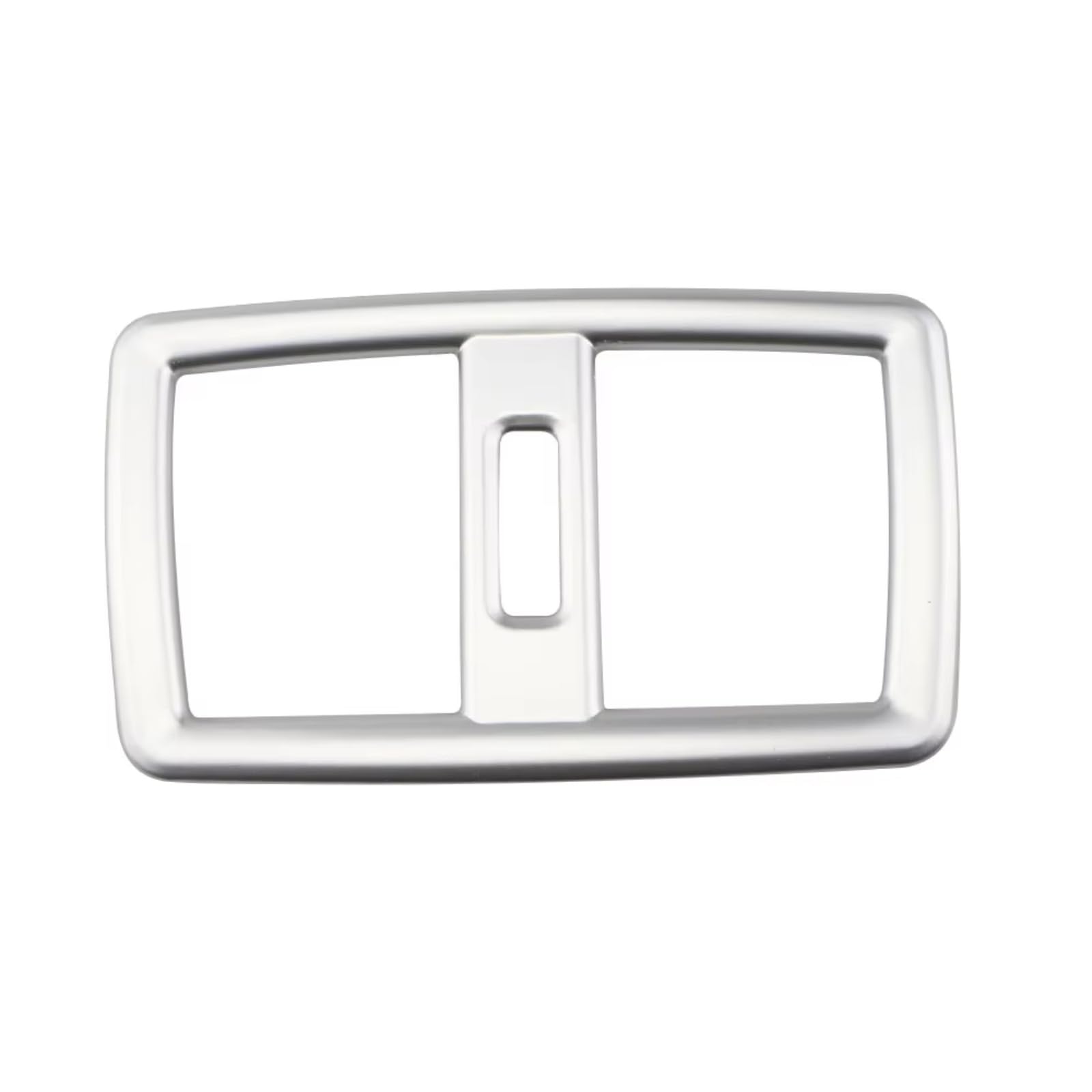 Car Interior Moulding Trim for BMW X1 F48 2016-2022 Decoration Sticker Accessories Car Rear Air Conditioning AC Vent Outlet Trim Cover(ABS Sliver)