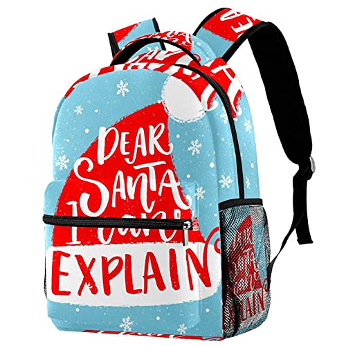Sac à dos de voyage imprimé de Noël le cadeau idéal pour homme et femme