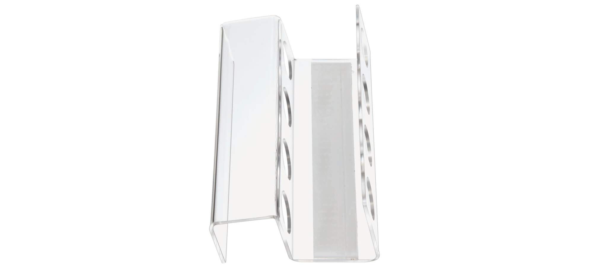 Maul Pen Holder, Acrylic, for 4 Pens, Magnetic, 170 x 95 x 55 mm, Transparent