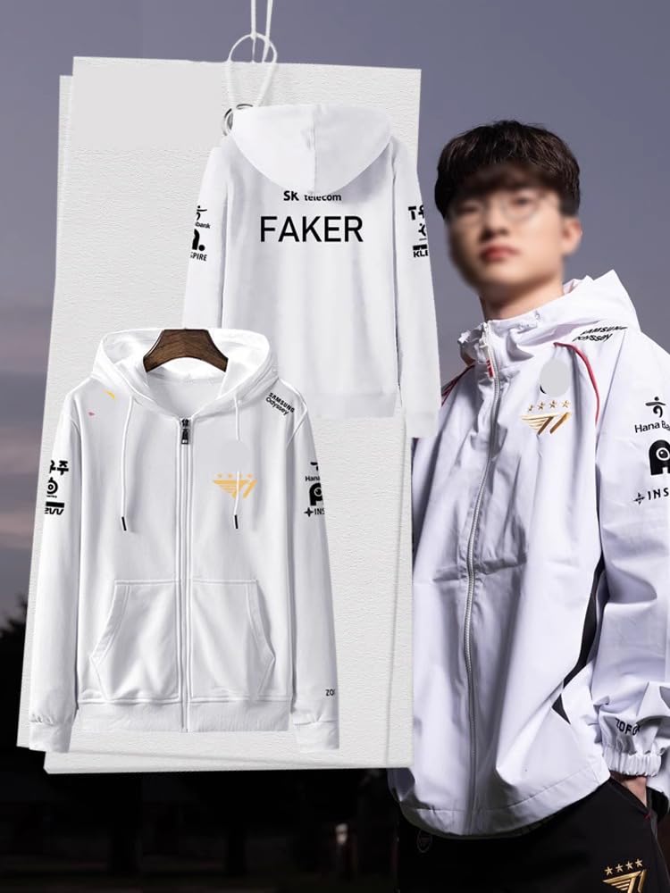 Amazon.co.jp: T1 パーカー リーグ・オブ・レジェンド フーディ FAKER