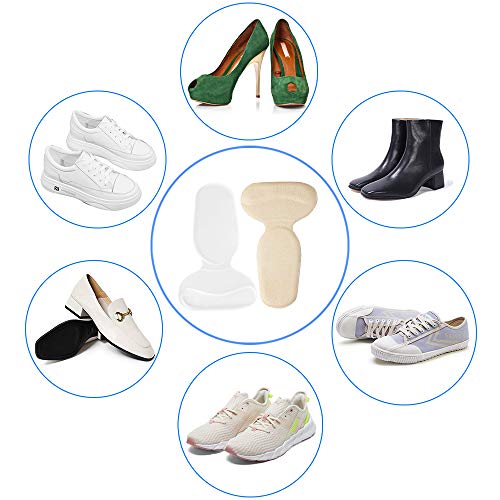 4 paar hielgrepen, hielkussen inzetstuk hoge hak kussen siliconen schoenvulling antislip hielgreep inzetstukken voering… - Image 8