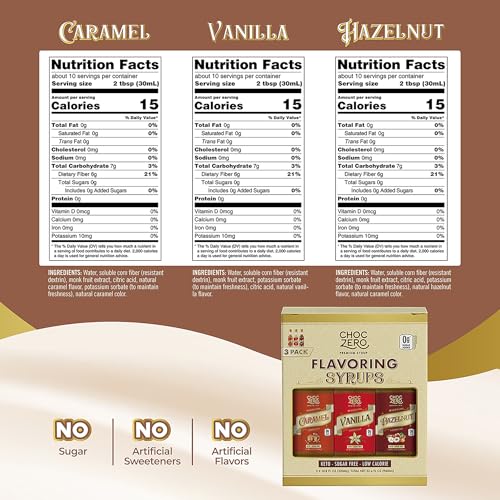 ChocZero Variety Pack Syrup