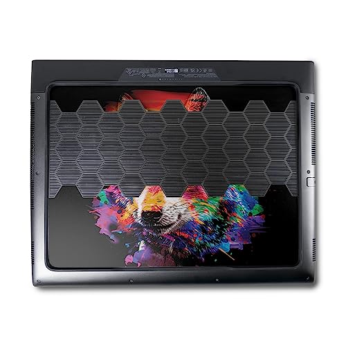 Image of MightySkins Skin Compatible with Alienware M18 R1 (2023) Full Wrap Kit - Rainbow Wolf | Protective, Durable, and Unique Vinyl Decal wrap Cover | Easy to Apply & Change Styles | Made in The USA