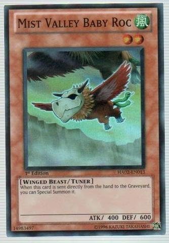 Yu-Gi-Oh! - Mist Valley Baby ROC (HA02-EN013) - Hidden Arsenal 2-1st Edition - Super Rare
