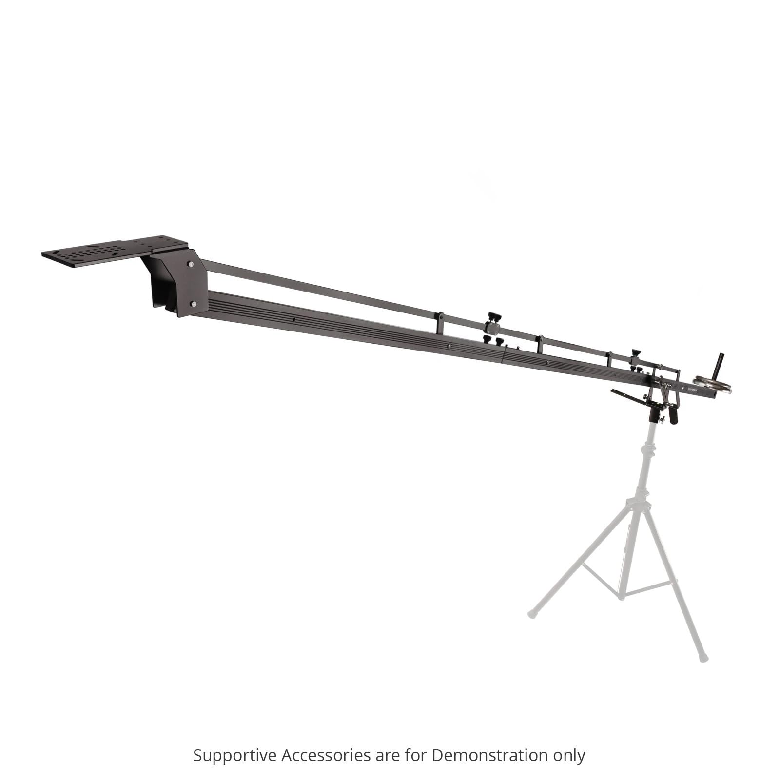 PROAIM Astra 12ft Professional Minikamera Ausleger für DSLR Videofilmkamera| robust Aber leicht, Bester Reise, Indoor/Outdoor Alukran, mit LCD-Arm + Tasche (JB-AS12-00)