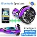 HITWAY 6.5” Patinete Eléctrico con Silla, Hoverboards Bluetooth, Scooter Eléctrico Asiento kart,...