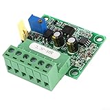 Yuanpgky 3,3P-5V 0-10V auf Analog-Signalwandlermodul für SPS Industriesteuerung, 3,3 V Eingang, 15-30 V DC Netzteil, 4 x Befestigungslöcher