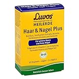 Kapseln zum Einnehmen Luvos Heilerde Bio Haar & Nagel Plus Kapseln, 60 St. Kapseln