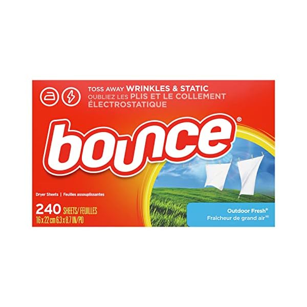 Bounce (Outdoor Fresh) Sheets, 240 Count - Trocknertücher 240 Tücher aus USA
