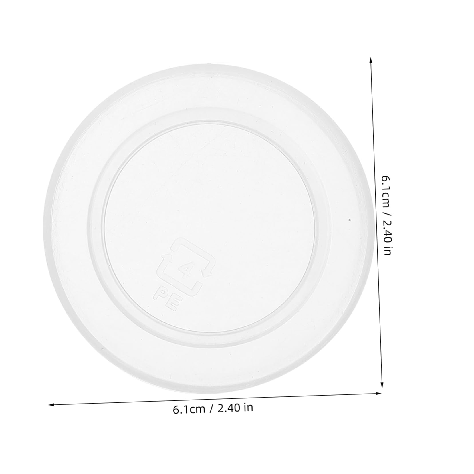 STOBAZA 30Pcs Leak Replacement Caps for Milk Bottles and Pudding Jars Sealing Lids for Home Use for Yogurt and Juice Containers