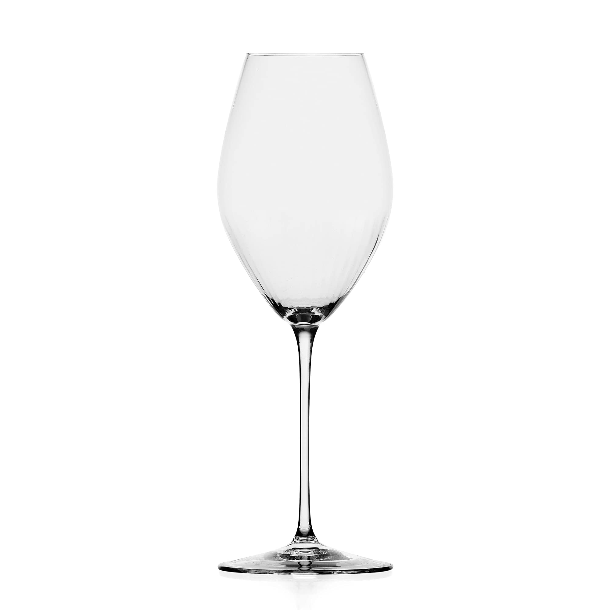 Ichendorf Milano Set di 2 Calici Perlage Ottico | Collezione Solisti | 43 cl | Crystal | Soffiato a Bocca e Lavorato a Mano