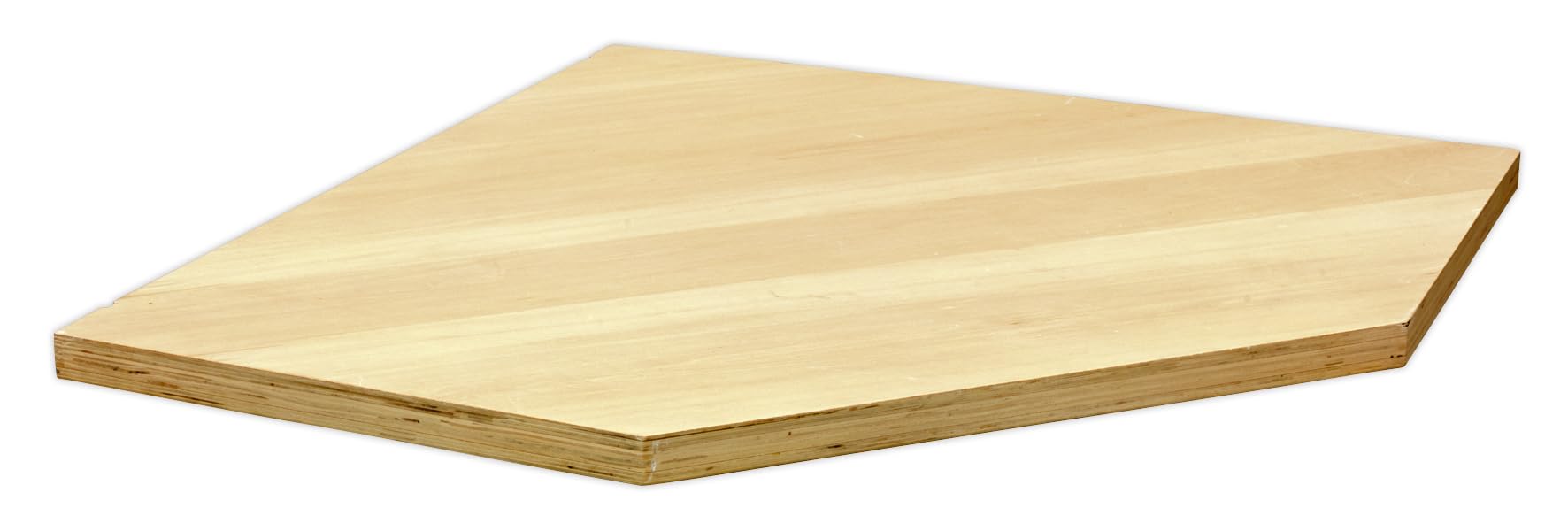 1x Sealey 865mm Pressed Wood Worktop For Modular Corner Cabinet - APMS60PW
