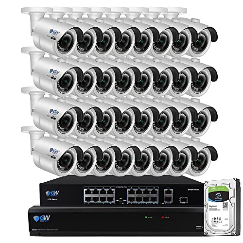 GW Security Smart AI 32 Channel H.265+ PoE NVR UltraHD ...